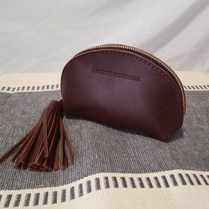 Portland Leather Goods taco tassel pouch COGNAC